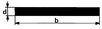 Breitflachstahl nach DIN 59200, soweit genormt S235JRG2 (RSt 37-2)